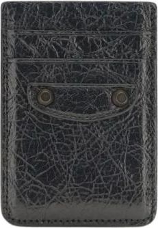 Balenciaga Tarjetero de Piel - Accessories - Hombre - Negro - ONE SIZE