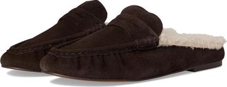 Steve Madden Rafe Womens Shoes Chocolate Brown Suede Fur : 6.5 M