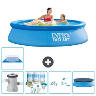 Intex Piscina Easy Set Redonda - 244x61 Cm - 8-piezas S21138