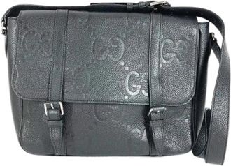 Gucci Pre-owned Cross Body Bag - unisex - Vintage Schoudertas - Zwart - ONE Size - Leer - Vintage