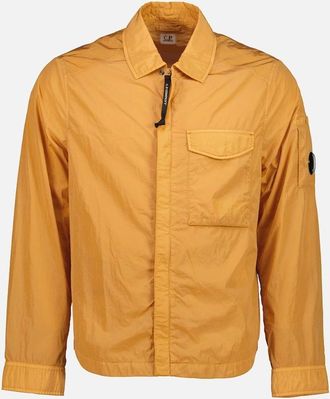 C.P. Company Mens Chrome-R Lens Overshirt Jacket - Navy - Size: 40/Regular