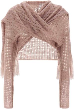 Fabiana Filippi Scarf Cardigan