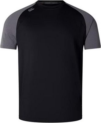 Canterbury Of New Zealand Heren Elite Training T-Shirt (Zwart/Magneet Marl)