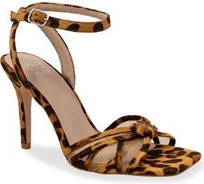 Chase + Chloe by Intouch Footwear Gemini Knot Mesh Sandal in Leopard at Nordstrom Rack, Size 8.5