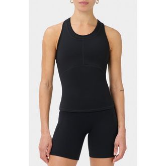 Sweaty Betty Runners High Racerback Tank in Black at Nordstrom, Size X-Small