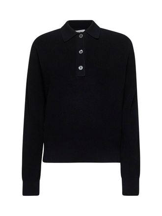 STUDIO NICHOLSON Chesapeake Long Sleeved Polo Top