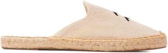 Soludos The Smoking Mule Embroidery Espadrille in Aquarius - Natural Undyed at Nordstrom, Size 10