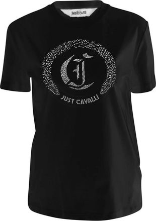 Just Cavalli T-shirts en Polos - Dames - T-shirts - Zwart - XS - Tops