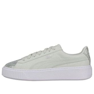 Puma (WMNS) PUMA Basket Platform Peppermint Green 366494-03