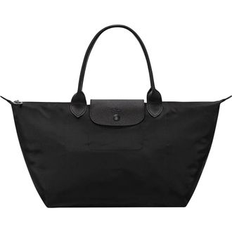 Longchamp Large Le Pliage One Shoulder Bag in Black at Nordstrom