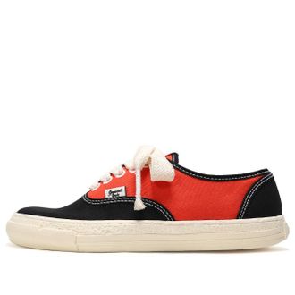 Miharayasuhiro PAST Sole 5 - Hole Low-top Sneaker Red A06FW503-RED