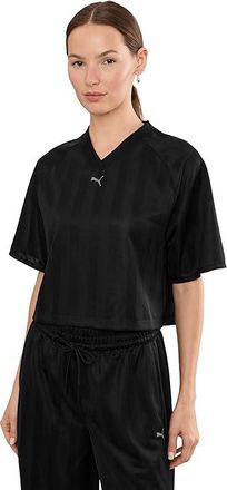 Puma League Jersey Top Womens Clothing Puma Black : XS, Polyester