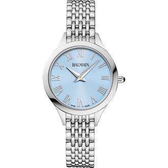 Balmain Beleganza Bracelet Watch, 32mm in Blue Stainless Steel at Nordstrom