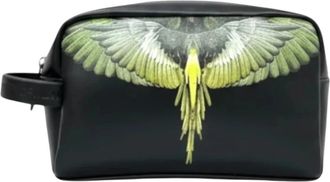Marcelo Burlon Clutch - unisex - Toilettassen - Zwart - ONE Size - Tassen