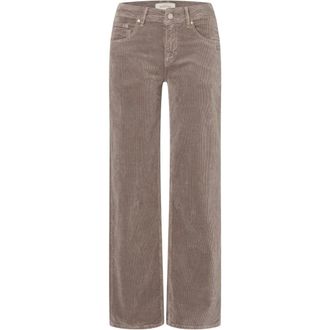 Gang 94River Corduroy Broek - Dames - Broeken - Beige - Maat: W25 Corduroy