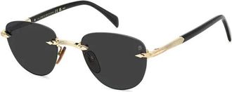 Eyewear by David Beckham Zonnebrillen - Heren - Zonnebrillen - Zwart - 51 MM - Accessoires