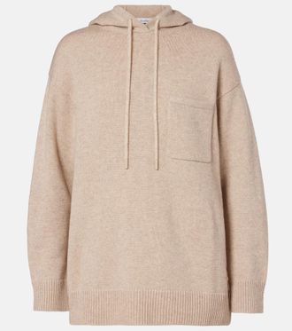 Max Mara Liana wool and cashmere hoodie
