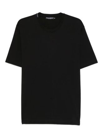 Dolce & Gabbana crewneck t-shirt - men - Cotton - 48 - Black