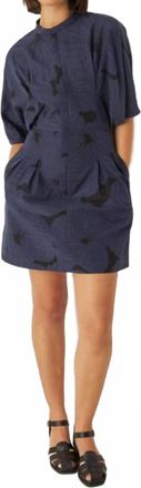 SKFK Hebe Dress In Blue/black
