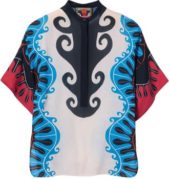 La DoubleJ x Mother Blusa Estelle - Toni neutri