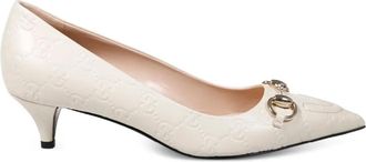 Gucci Horsebit pumps - Wit