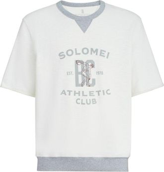 Brunello Cucinelli Katoenen sweatshirt met Brunello Cucinelli-logo