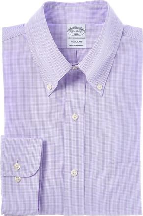 Brooks Brothers Check Button Shirt