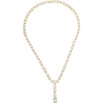 Untamed Petals Gravity Crystal Necklace in Gold at Nordstrom