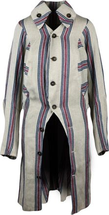 Vivienne Westwood Beige Cotton New Pier Point Coat