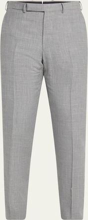 Ermenegildo Zegna Mens Slim-Fit Melange Pants