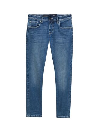 Tom Tailor Denim 5-Pocket-Jeans TOM TAILOR DENIM, Herren, Gr. 30, L&auml;nge 34, blau (used mid), Denim/Jeans, Obermaterial: 78% Baumwolle, 20% Polyester, 2% Elasthan. Futt