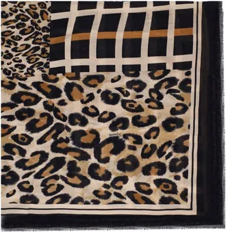 Marella FOULARD AEROSI LEOPARDATO MARELLA