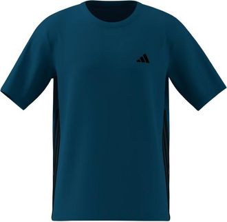 adidas WE Base 3-Stripes Tee Funktionsshirt f&uuml;r Herren | blau