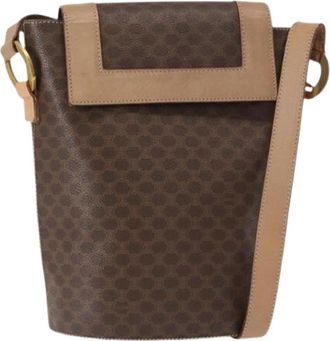 Celine Pre-owned Plastic Cross Body Tas - Dames - Vintage Schoudertas - Bruin - ONE Size - Vintage
