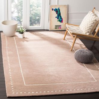 Safavieh Bella Hand Made Area Rug, Beige / Ivory Contemporary Style Non-Shedding