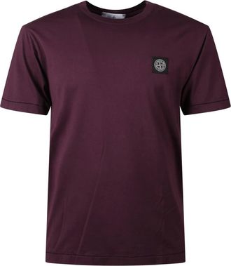 Stone Island Heren, Tops, Rood, Maat: S Katoen