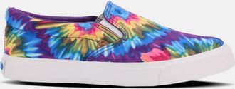 Lamofootwear Womens Classic Piper Exotic Slip-On Shoe In Tie Dye