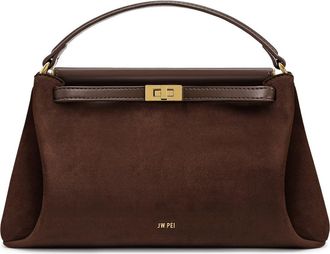 JW PEI Carmen Top Handle Bag in Dark Brown at Nordstrom