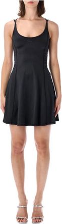 Diesel D Immy Mini Jurk - Dames - Korte kleedjes - Zwart - M - Nylon - Kleedjes