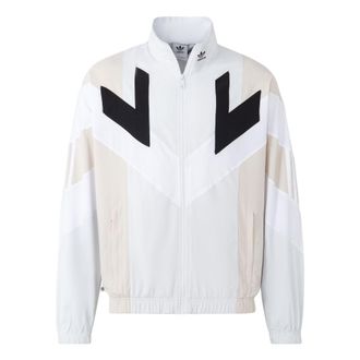 adidas originals Rekive Woven Track Jacket White Black HR8590