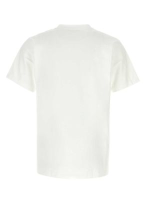 A Bathing Ape Mens White Cotton Abc Camo Collage T-Shirt Whitexblue Exterior Exterior: T-shirts And Polos