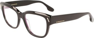 Victoria Beckham Black Acetate Glasses Womens (Frames)