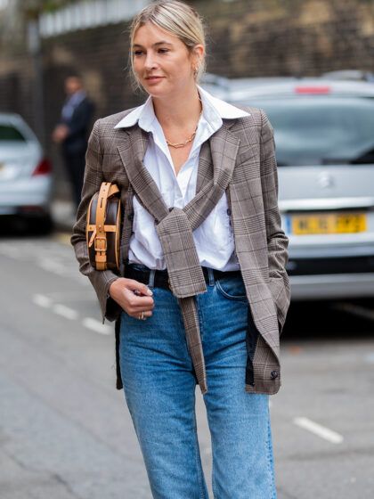 Blazer e jeans: come abbinarli con stile da It Girl?