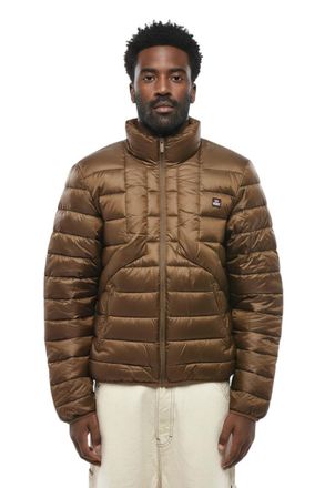 Diesel Brown Mock Collar Jacket