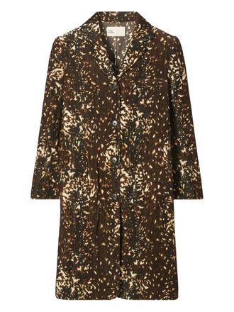 Tory Burch velvet coat - Brown