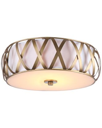 Safavieh Charing 2-Light Cross Flush Mount