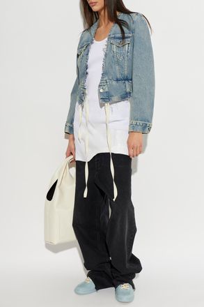 Maison Margiela Asymmetrical Dress, Womens, White