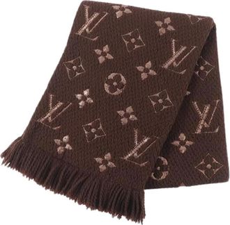 Louis Vuitton Pre-owned Scarves, female, Brown, Size: ONE SIZE Pre-owned Vintage Stole