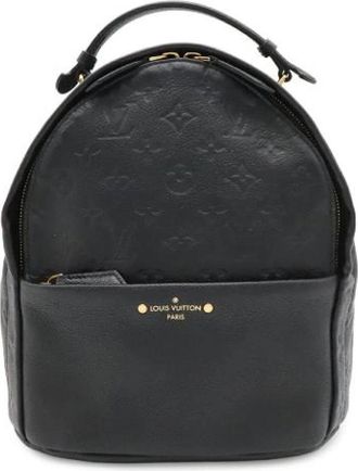 Louis Vuitton Tweedehands Canvas Louis Vuitton tassen - Dames - Vintage Rugzakken - Zwart - ONE Size - Vintage