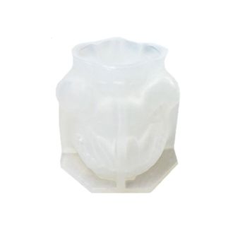 OEM Molde Para Velas Con Forma De Maceta Para Ni&ntilde;a De Pelo Largo (para 4 Personas)